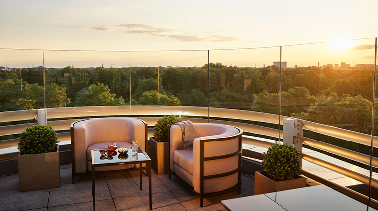 45 park lane Penthouse Suite Terrace