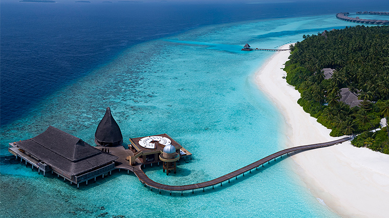 anantara kihavah maldives villas SEA FIRE SALT SKY aerial