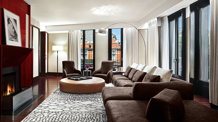 bulgari hotel london bulgari suite VI living room
