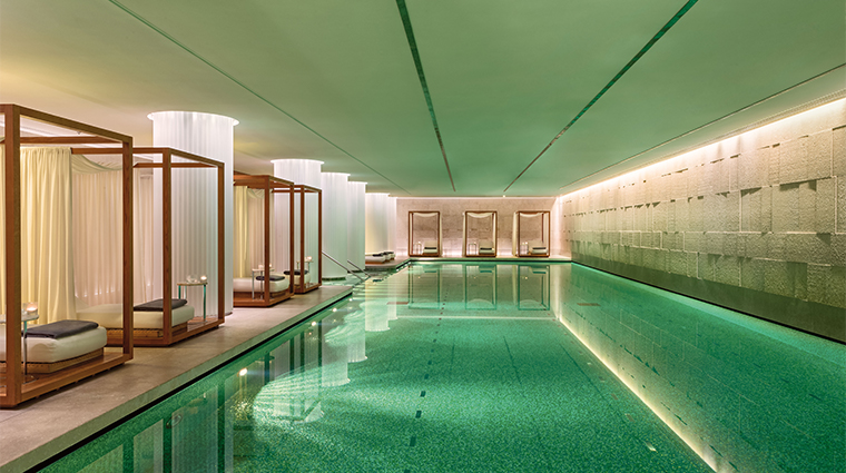 bulgari hotel london swimming pool