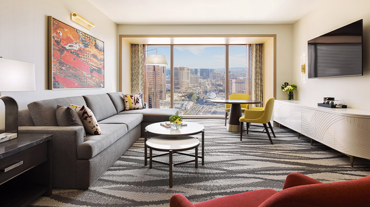 conrad las vegas at resorts world new living room view