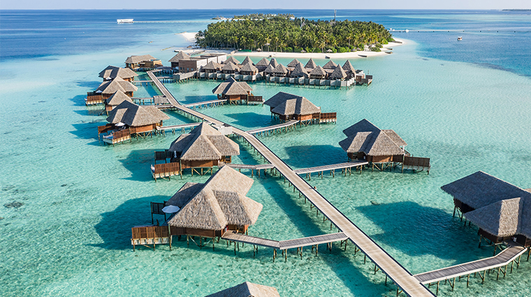 conrad maldives rangali island finolhu the spa retreat aerial