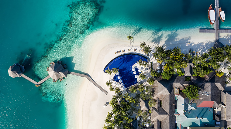 conrad maldives rangali island rangali finolhu aerial