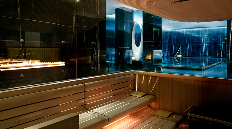 corinthia hotel london ESPA life sauna
