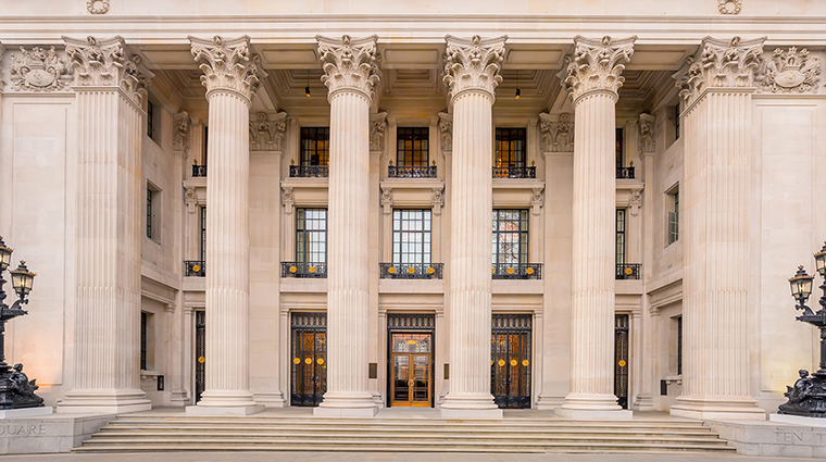 Four Seasons Hotel London at Ten Trinity Square exterior zoom