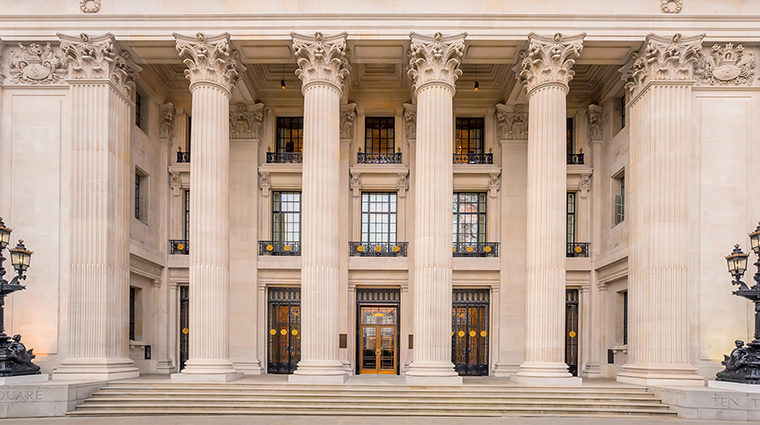 Four Seasons Hotel London at Ten Trinity Square exterior zoom