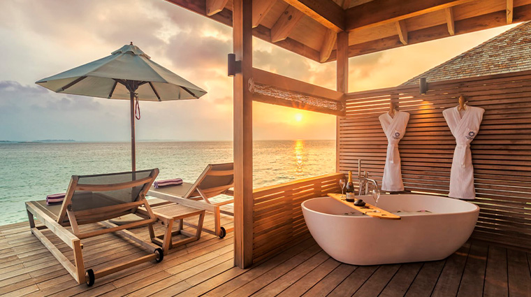 hurawalhi island resort suite night tub