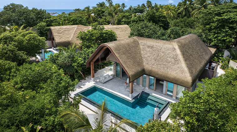 joali being grand beach pool villa exterior