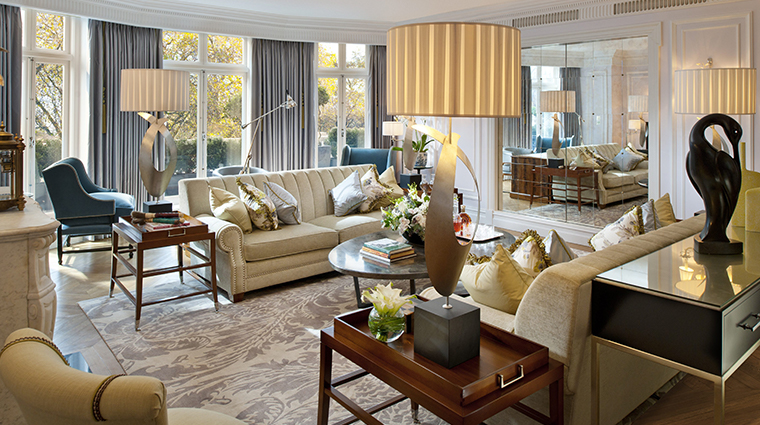 mandarin oriental hyde park london royal suite living