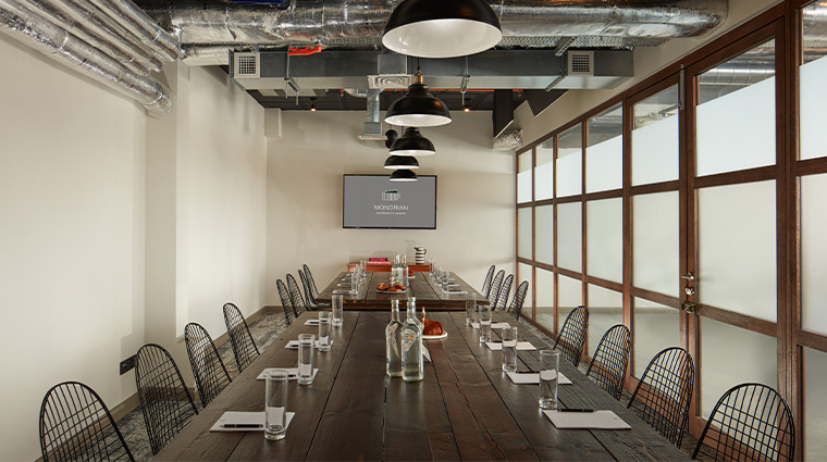 mondrian shoreditch boardroom