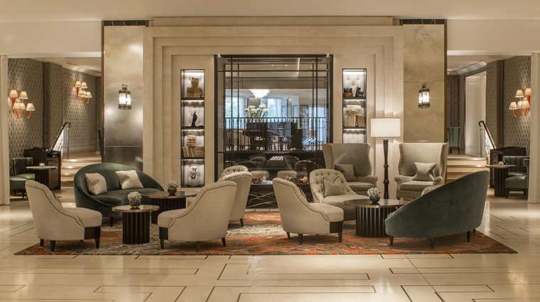 Property GrosvenorHouse Hotel PublicSpaces Lobby MarriottInternationalInc