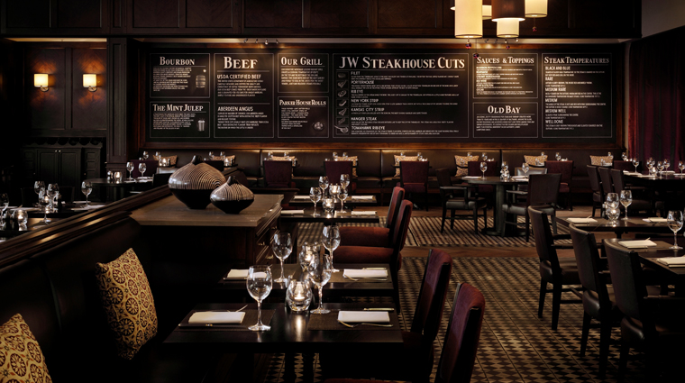 Property GrosvenorHouse AJWMarriottHotel 4 Hotel Restaurant JWSteakhouse CreditMarriottInternationalInc