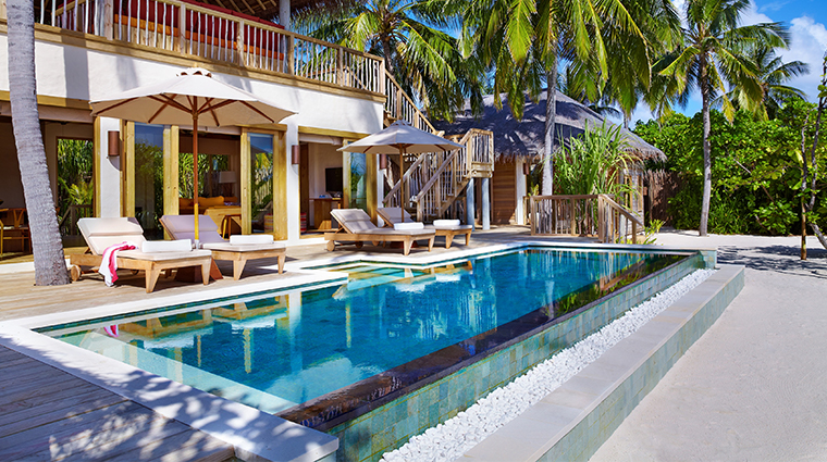 six senses laamu two bedroom pool