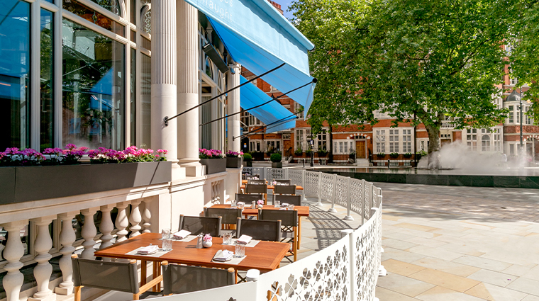 the connaught jean georges outdoor seating