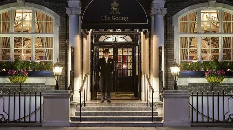 the goring entrance