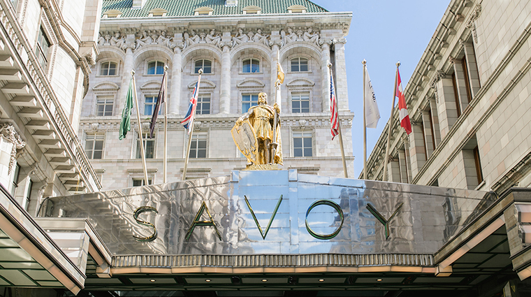 the savoy iconic sign