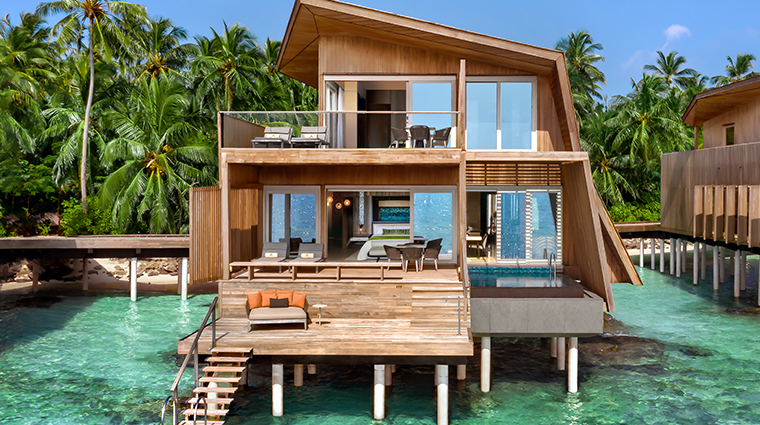 the st regis maldives vommuli resort two bedroom over water