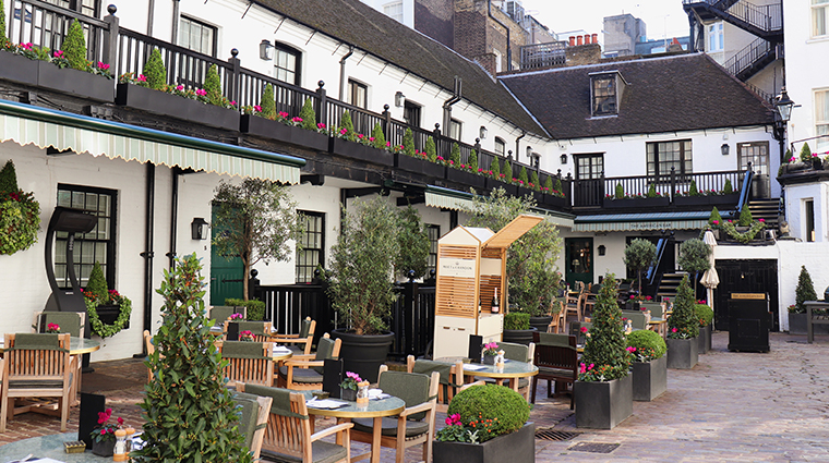 the stafford london courtyard new