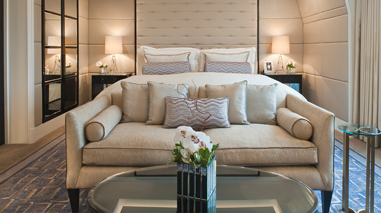 the wellesley knightsbridge a luxury collection hotel junior suite bed and couch