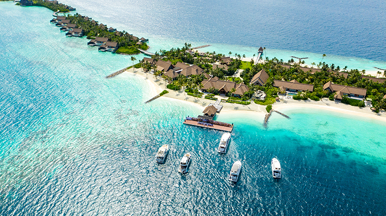 waldorf astoria maldives ithaafushi arrival pier