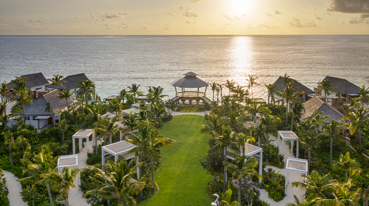 waldorf astoria maldives ithaafushi spa garden overview